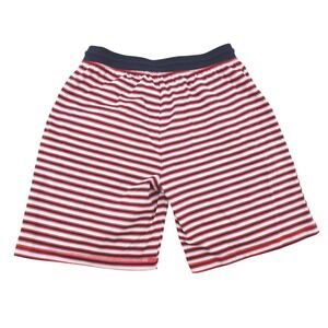 NEW Robert Graham Mens Striped Lounge Shorts Red Navy Blue RG3023 Size‎ M NEW